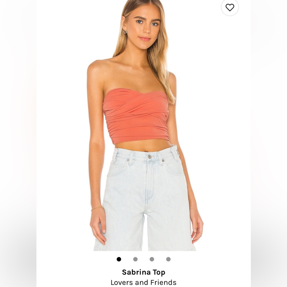 Lovers and Friends Sabrina Tube Top